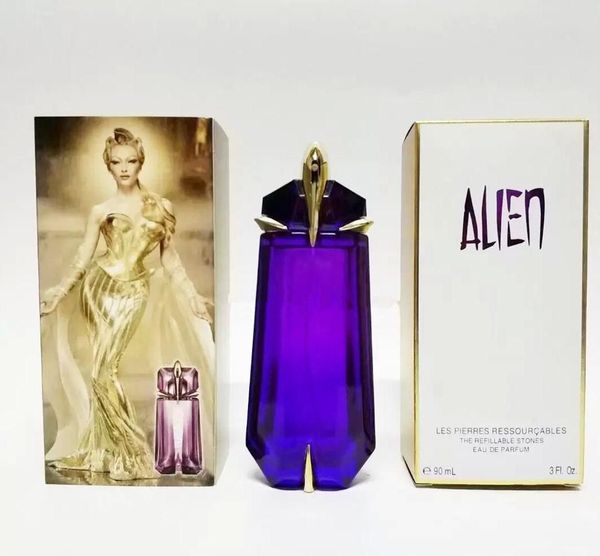 perfume Brand Angel Lady Womens Per Eau De parfum Par Alien Lasting Fragrance Deodorant Fragrances Pars Spray Incense 90Ml
