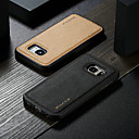 WHATIF Capinha Para Samsung Galaxy S7 Impermeável / Antichoque / Faça Você Mesmo Capa traseira Sólido Rígida PU Leather para S7