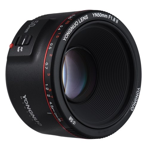 YONGNUO YN50mm F1.8 II Standard Prime Lens