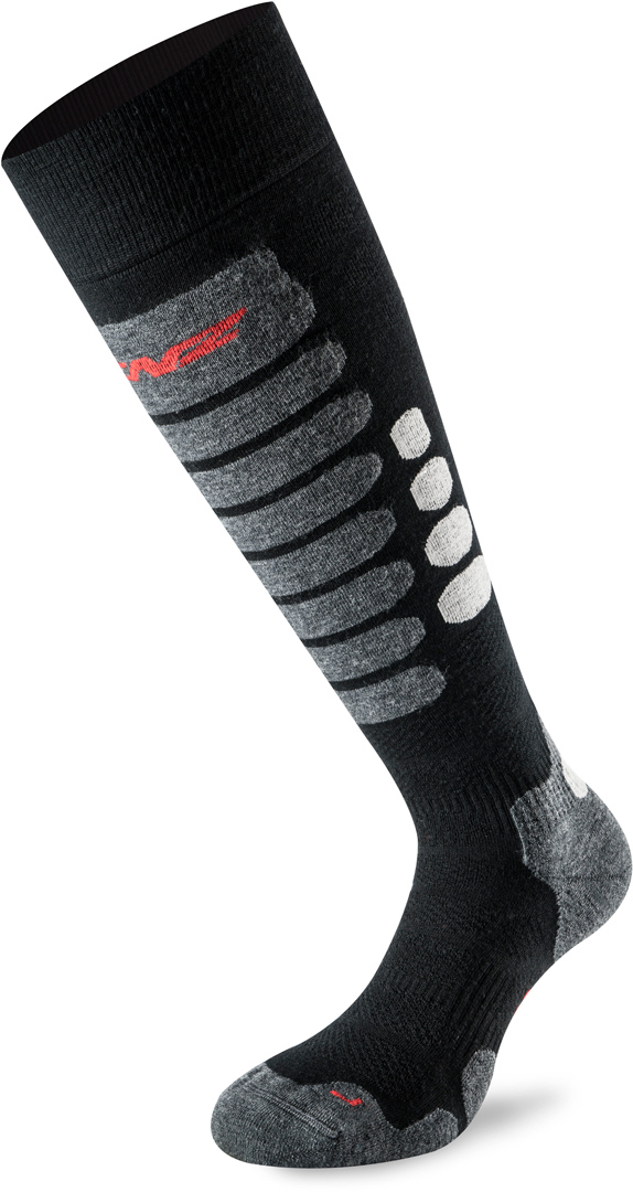 Lenz Skiing 3.0 Socks Chaussettes Noir Gris 42 43 44