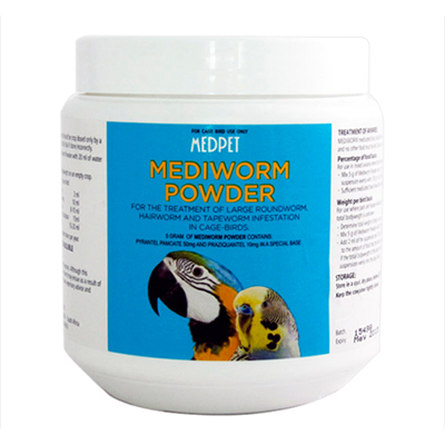 Mediworm Powder For Caged Birds 100 Gms
