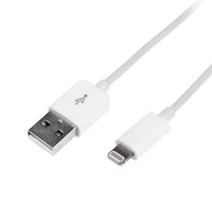 LogiLink - Lightning-Kabel - USB (M) bis Lightning (M) - 38 cm - weiß - für Apple iPad/iPhone/iPod (Lightning)