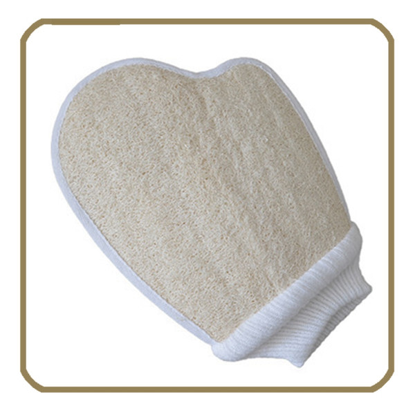 natural loofah glove is ideal for a medium intensity exfoliation of your body under the shower moisturized you a soft