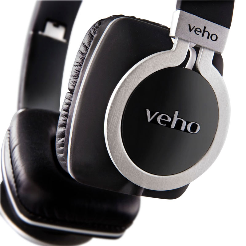 Veho Z-8 On-Ear Ohrhörer mit Antiverwicklunskabel