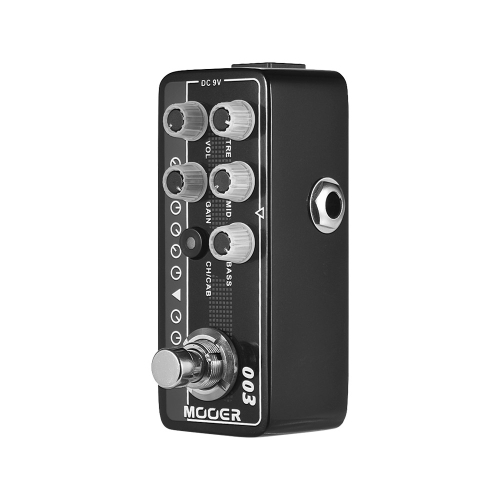 MOOER MICRO PREAMP Series 003 Power-Zone American-style High Gain Digital Preamp Preamplifier Guitar Effect Pedal True Bypass
