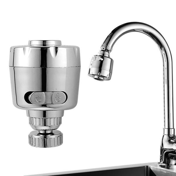 360 Rotatable Water Saving Tap Diffuser Faucet Nozzle Filter Water Swivel Head Kitchen Faucet Adapter Bubbler Saving Nozzle