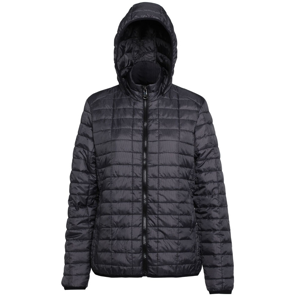 Outdoor Look Womens/Ladies Doune Hooded Padded Puffa Quilt Coat Jacket M- UK Size 12