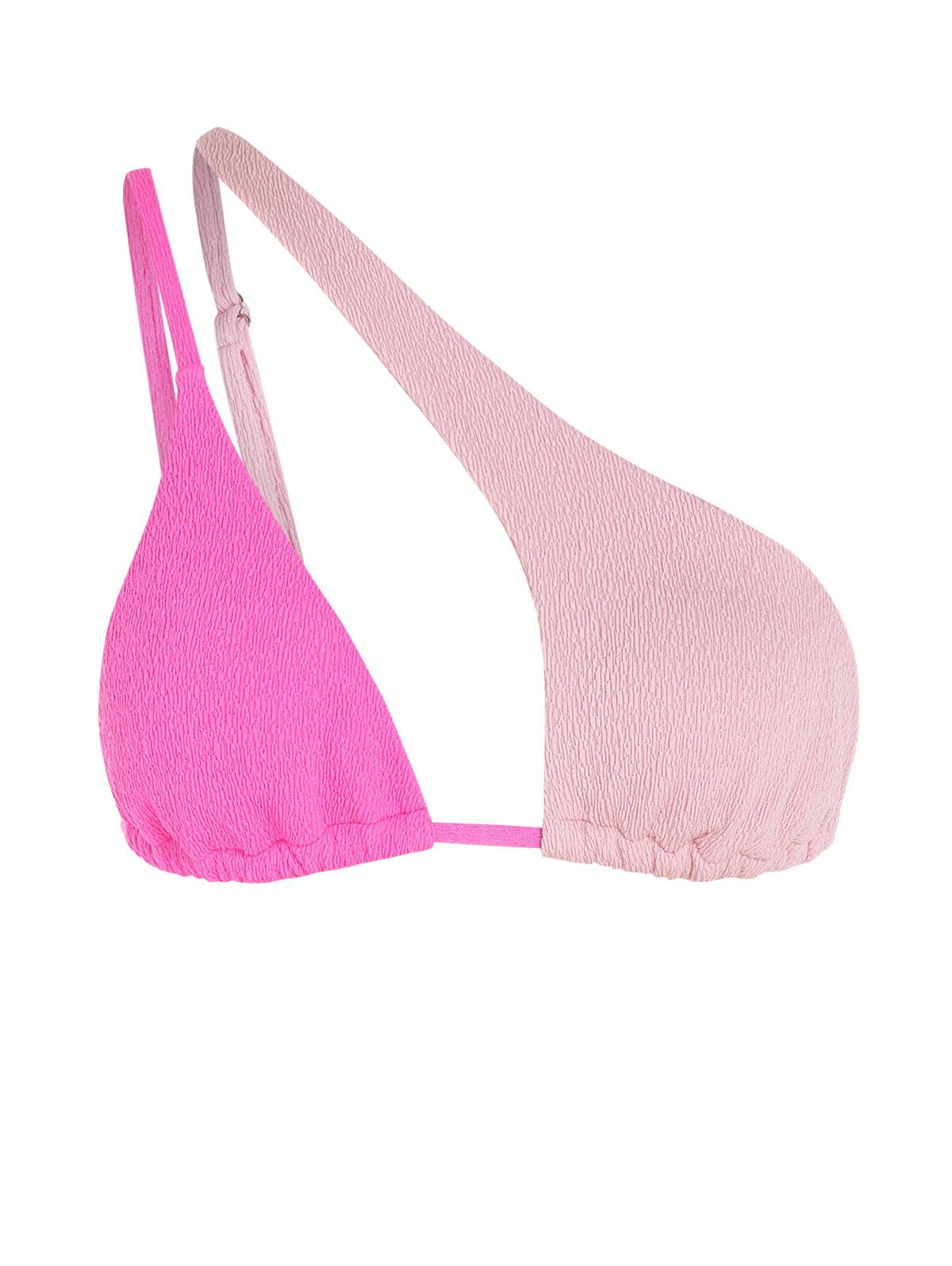 Two Tone Bikini Top S Light pink