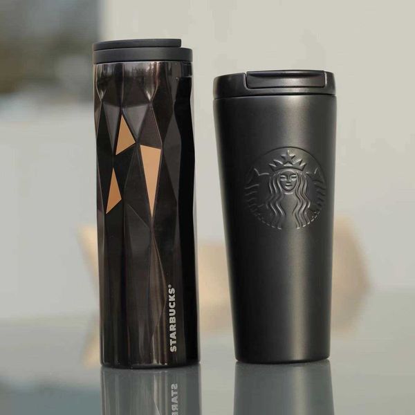 Starbucks insulated cup high color water goddess accompanying car Cup stainless steel high-capacity travel coffee