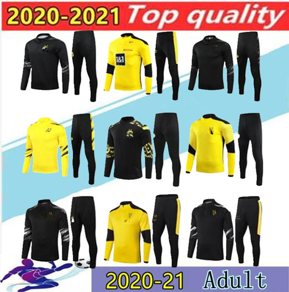 2020Borussia tracksuit dortmund chandal futbol 20/21 Survêtement de football training suit jogging chandal polo kit