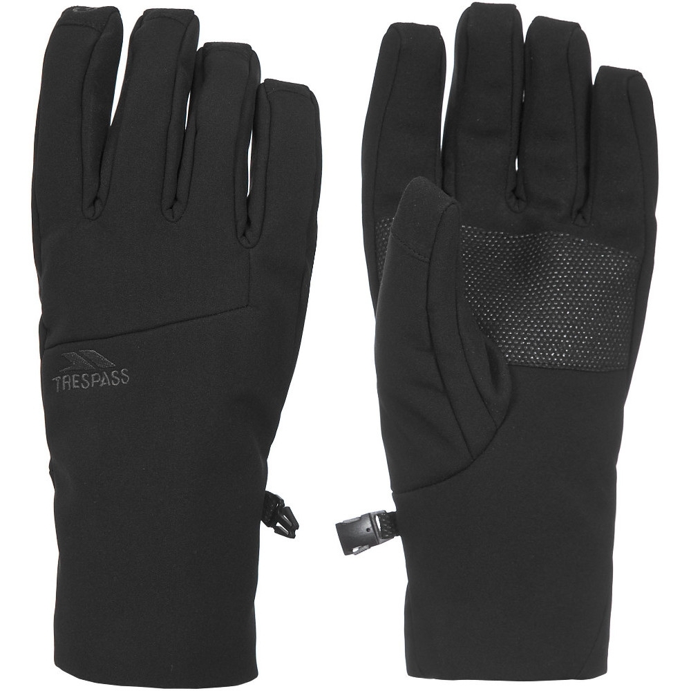 Trespass Mens & Womens/Ladies Royce Softshell Touch Screen Gloves Extra Small / Small