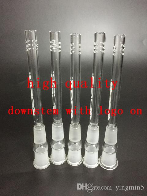 6 inches(15cm) length glass downstem for glass bong bowl glass smoking pipe 14/14 (DS-001)