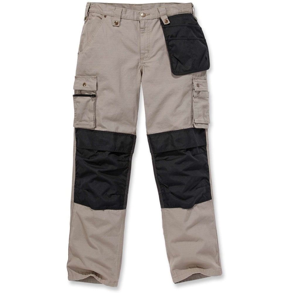 Carhartt Mens Multipocket Stitched Ripstop Cargo Pants Trousers Waist 42' (107cm)  Inside Leg 32' (81cm)