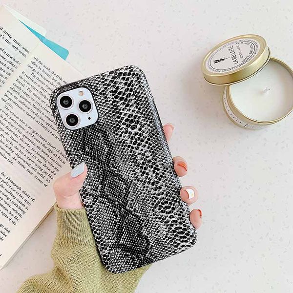 Phone Case for Iphone 11pro/11/11promax XS/X XR XSMAX 7P/8P 7/8 6P/6SP 6/6S Protective Shell Fashion Snake Skin Pattern Back Cover#2