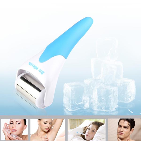 Warm welcome low price cold hammer ice derma roller for face and body massage used at home