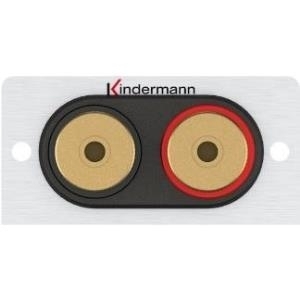 Kindermann 7444000414 Banane Aluminium Steckdose (7444000414)