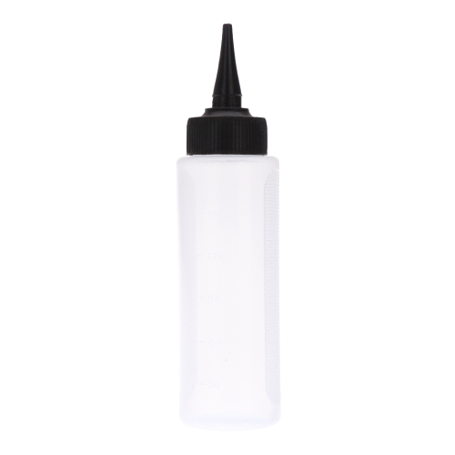 150ml Plastic Bottle with Twist Caps Squeeze Scale Home Use or Salon Hair Dry Cleaning  Washing Pot