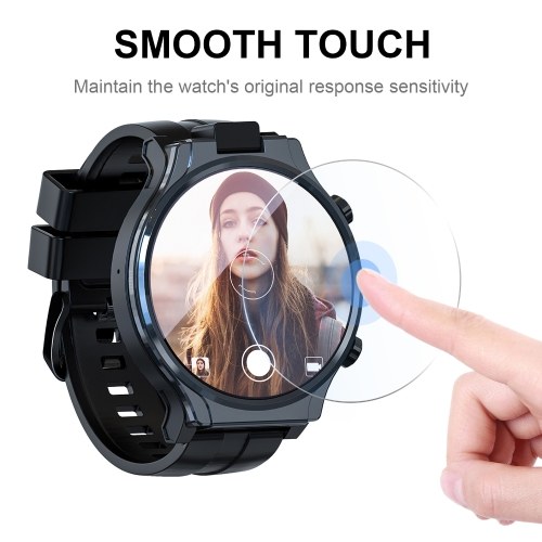 55.7mm Montre Smart Watch Verre Trempé Protecteur D'écran Film De Protection D'écran Clair Anti-Rayures/Anti-Bulles Montre-Bracelet Remplacement pour LOKMAT APPLLP Pro Smartwatch 3-Pack