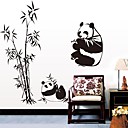 doudouwo  animaux le panda et bambou stickers muraux