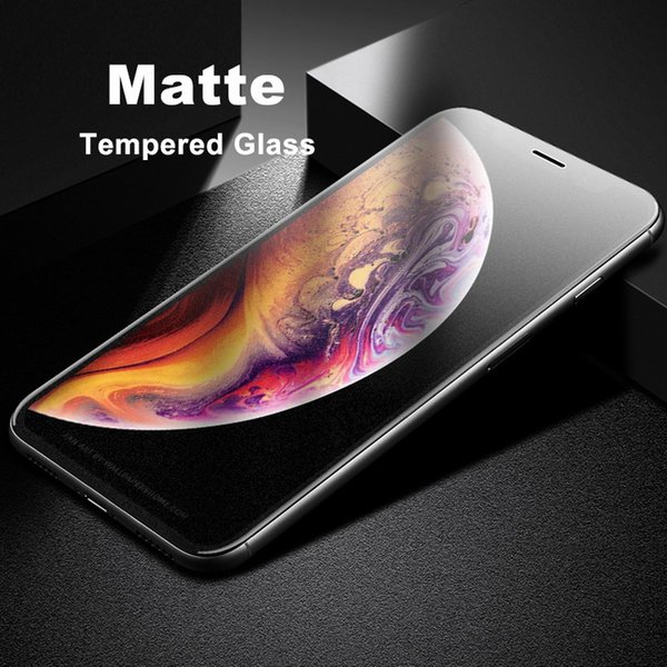 Matte Tempered Glass Film For iPhone 12 Pro Max Screen Protectors
