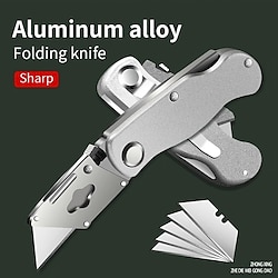 Utility Knife Heavy Duty All Steel Thickened Folding Electrical Knife, Cable Stripping Knife, Electrician's Special Wallpaper Knife Lightinthebox