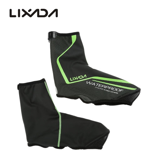 Lixada Outdoor Sports Cycling Bicycle Shoe Covers Thermal MTB Mountain Bike Waterproof Windproof Overshoes Protector