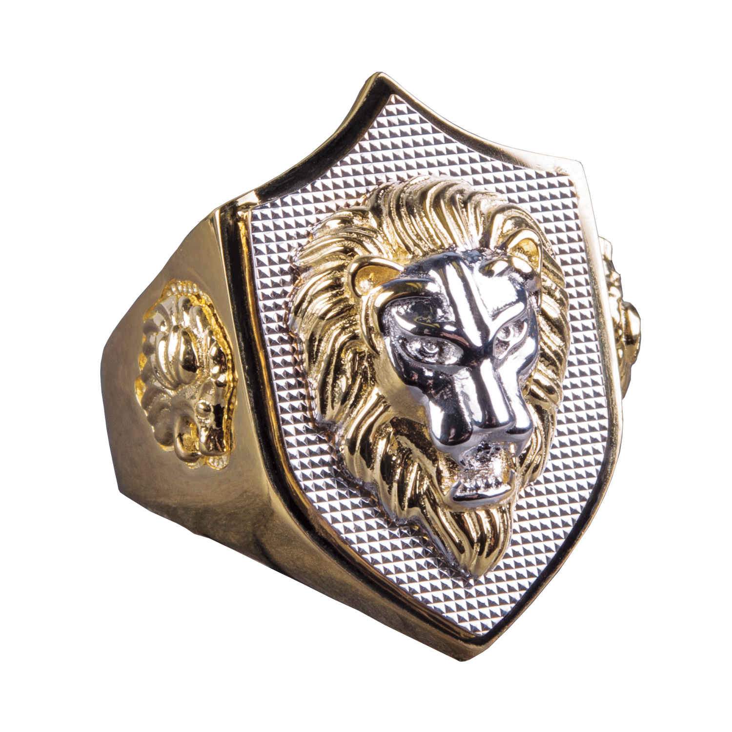 Lion Shield Ring