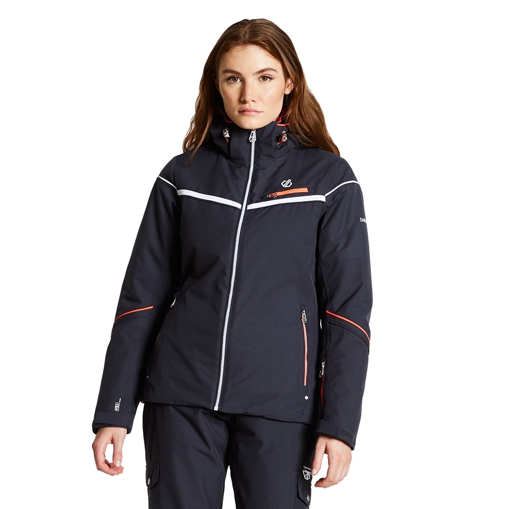 Dare 2b Womens Icecap Waterproof Breathable Warm Ski Jacket UK Size 6- Chest Size 30' (76cm)