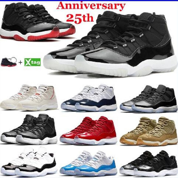 11 High Basketball Shoes Mens Gym Red Win Like 96 Concord Space Jam 11s Low Cool Grey Shoes Sport Men Women Sneakers