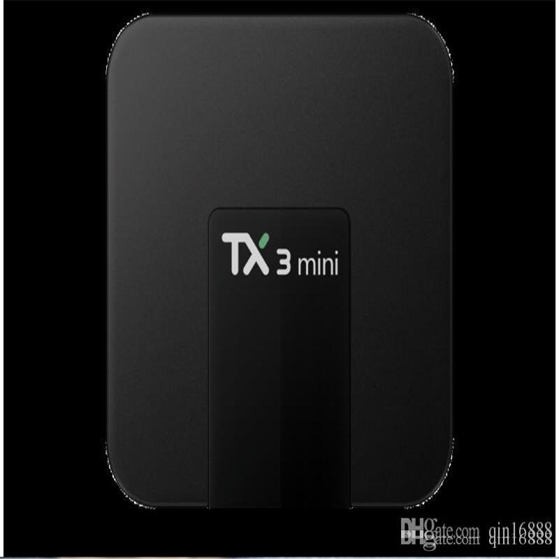Original Tanix TX3 Mini TV Box S905W 2.4GHz Android 7.1 2G RAM 16GB ROM Support 4K TV Box