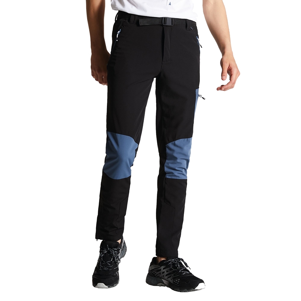 Dare 2b Mens Disport Lightweight Softshell Walking Trousers 38R - Waist 38' (97cm), Inside Leg 32'