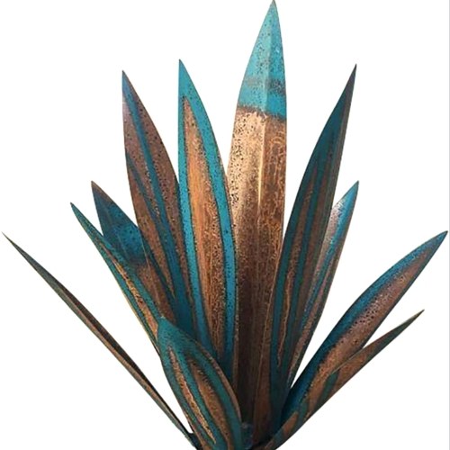 DIY Metal Agave Plant Decoration Tequila Rustic Art Sculpture for Outdoor Patio Garden Yard Art Ornaments