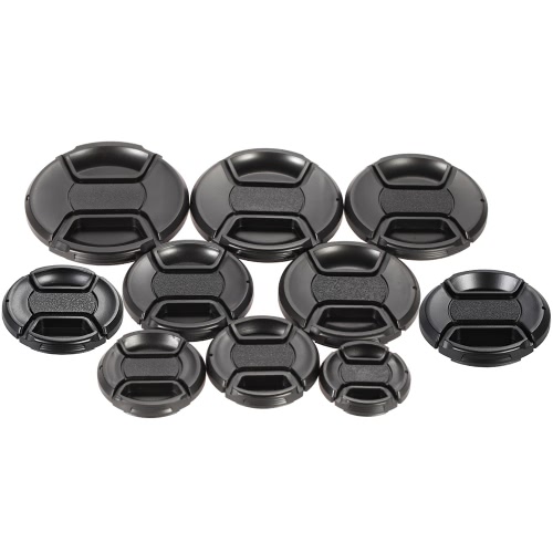 40.5mm Center Pinch Snap-on Lens Cap Cover Keeper Holder for Canon Nikon Sony Olympus DSLR Camera Camcorder