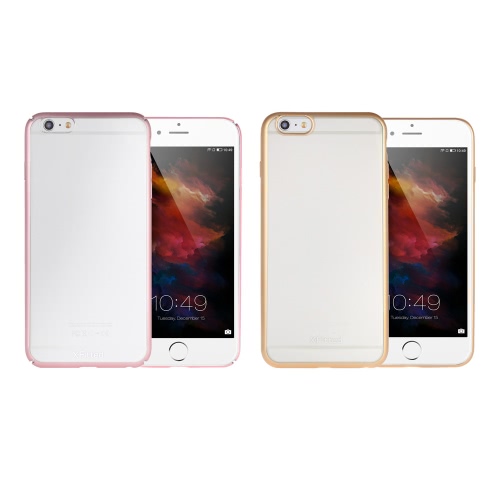 X-Fitted Protective Back Case Plated TPU Bumper Shell Cover for iPhone 6 Plus 6S Plus