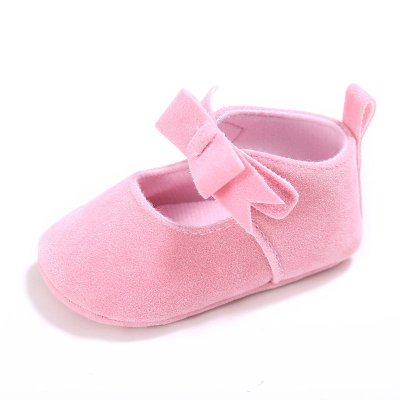 Baby / Toddler Solid Bowknot Prewalker Shoes