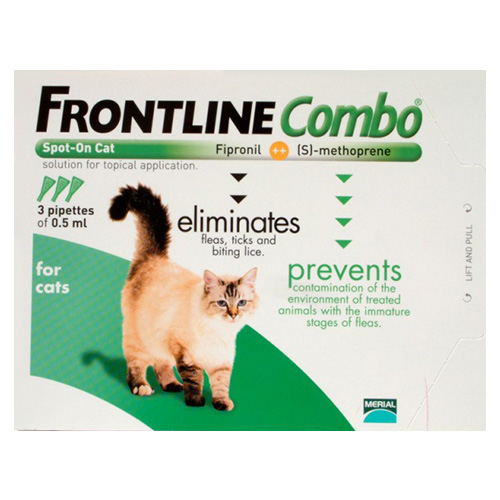 Frontline Plus (Combo) For Cats 3 Pipette