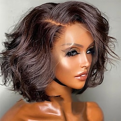 4x4x1 Lace Closure Wig 13x4x1/4x4x1 T Part Body Wave Wig Human Hair Wigs 150% 180% Density Peruvian Remy Hair Natural Wig Lightinthebox