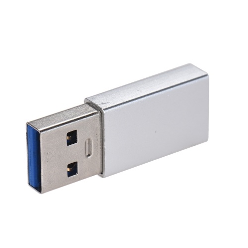 Aleación de aluminio USB 3.0 macho a Type-C USB-C Adaptador de carga de conversión de datos femenino Sync para Xiaomi Huawei Data Cable