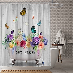 Waterproof Fabric Shower Curtain Bathroom Decoration and Floral / Botanicals  and Modern and Classic Theme.The Design is Beautiful and DurableWhich makes Your Home More Beautiful. Lightinthebox