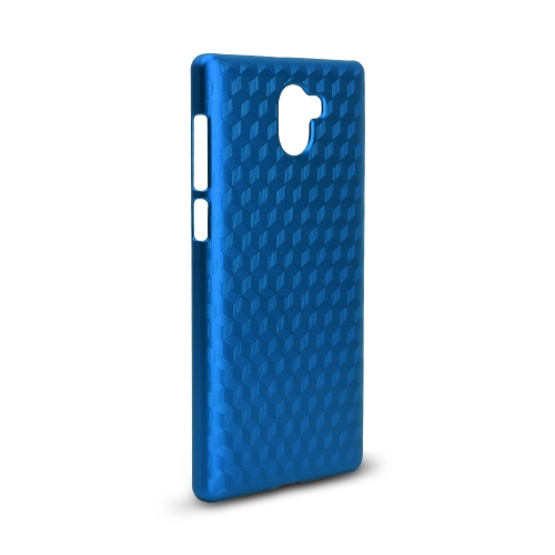OCUBE Rhombic Lattice Phone Case for LEAGOO KIICAA MIX Hard Plastic Protective Phone Cover Anti-scratch Anti-shock