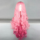 Zipper Pink 90cm Sweet Lolita Wave peluca