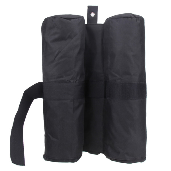 Portable Outdoor Camping Tent Fixed Sandbags Leg Weights Fixing Bag for Pop up Canopy Tent Feet Practical Sand Bag Black