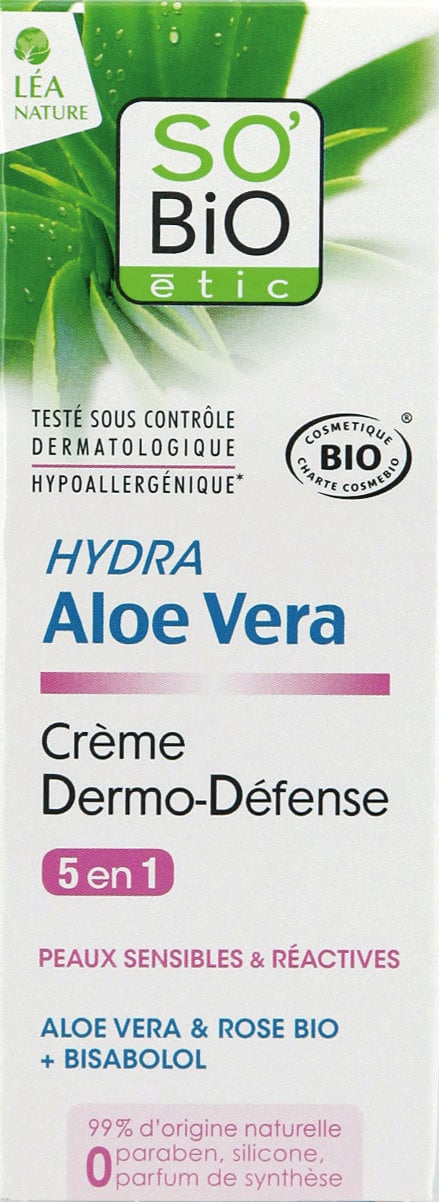 SO’BiO étic 5in1 Bio-Aloe Vera Dermo-Defense Creme