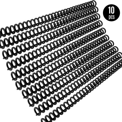 KW-trio 10 pièces en plastique 30 trous reliures à feuilles mobiles anneaux de reliure peignes