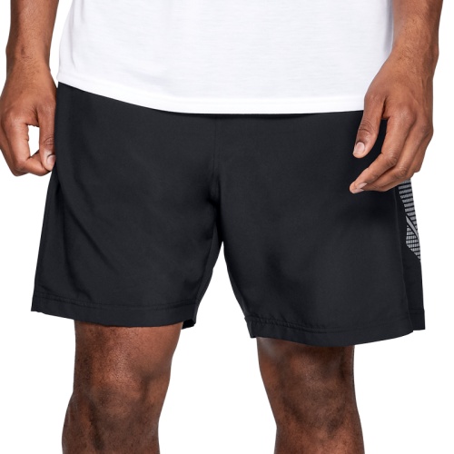 Woven Graphic Short