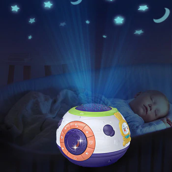 Starry Sky Night Light Projector Children Night Light Projector Kids Baby Sleep Toys Projector Christmas Birthday Toys For Child