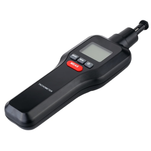 2 in 1 Non-contact & Contact Digital Laser Tachometer Tach RPM Tester