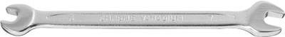 TOOLCRAFT Doppel-Maulschlüssel 820841 Schlüsselweite 8 x 9 mm