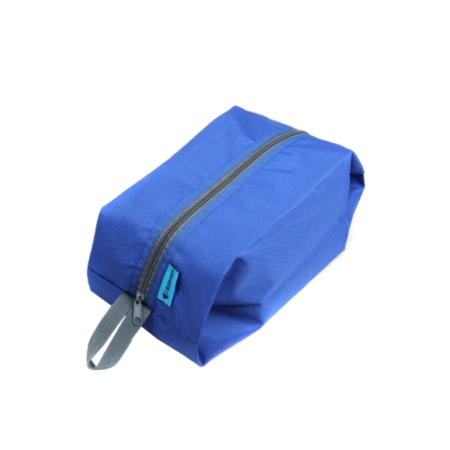 Imperméable à l'eau Portable voyage fourre-tout toilette buanderie chaussure pochette stockage sac bleu