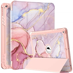 Tablet Case Cover For Apple iPad 10th 10.9'' ipad 9th 8th 7th Generation 10.2 inch 2022 2021 2020 2019 Pencil Holder Trifold Stand Magnetic Marble Plastic PU Leather Full Body Protective Lightinthebox